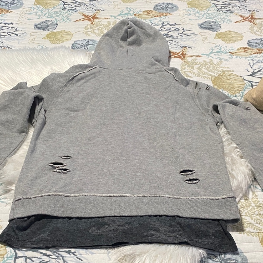 Generation Love Heather Gray Hoodie unisex - Picture 8 of 9